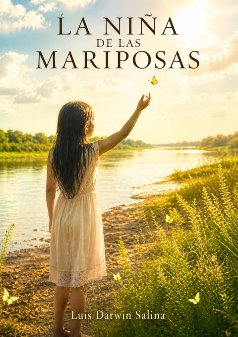Portada de La niña de las mariposas